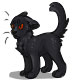 Bellamy the Scary Black Cat