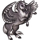 Minttu the Silver Pegasus