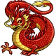 Canberra the Ruby Chinese Dragon